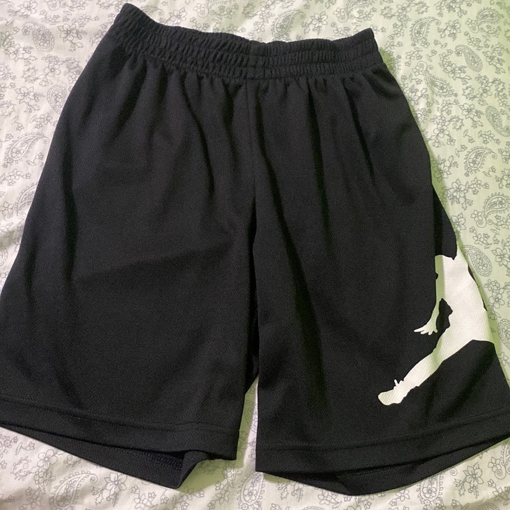 Nike Jordan Air black kid shorts
